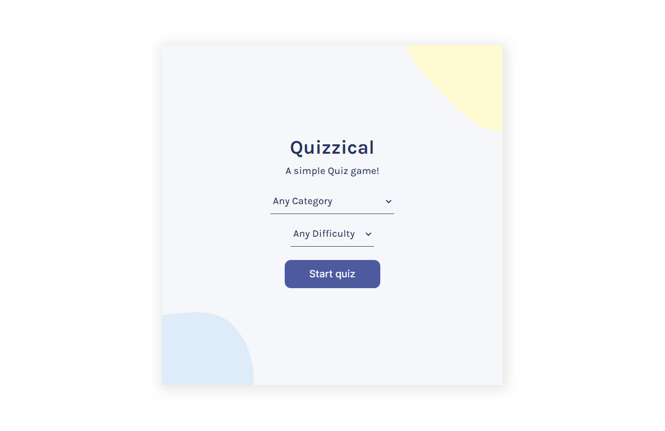 Quizzical screenshot 1