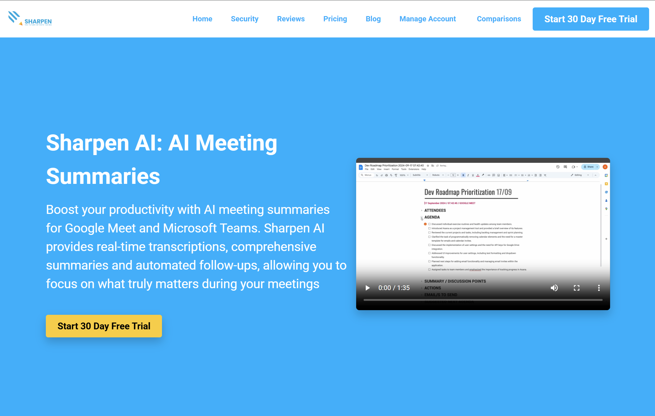 Sharpen AI screenshot 1