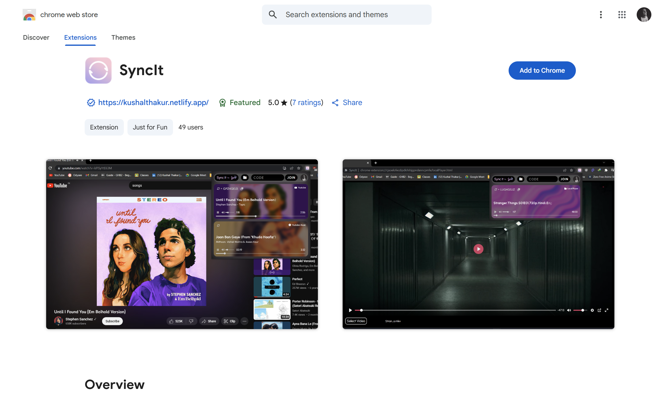 Syncit screenshot 1